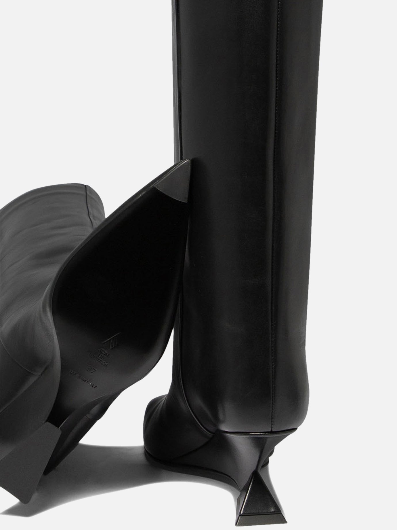 The Attico "Cheope" boots Black