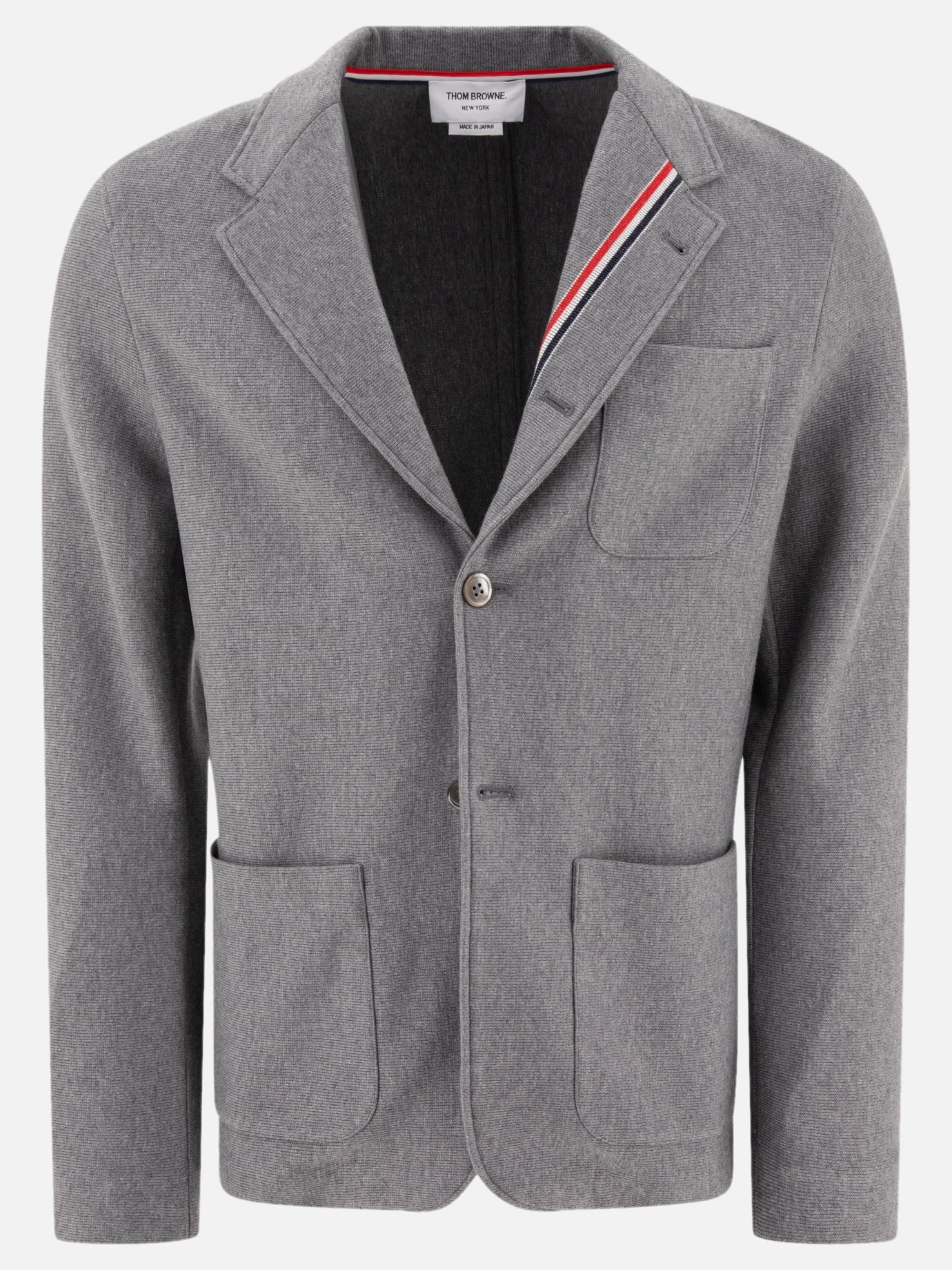 Blazers Solid colour  Grey - Thom Browne Men | PDP | VIETTI Online Store | thumbnail