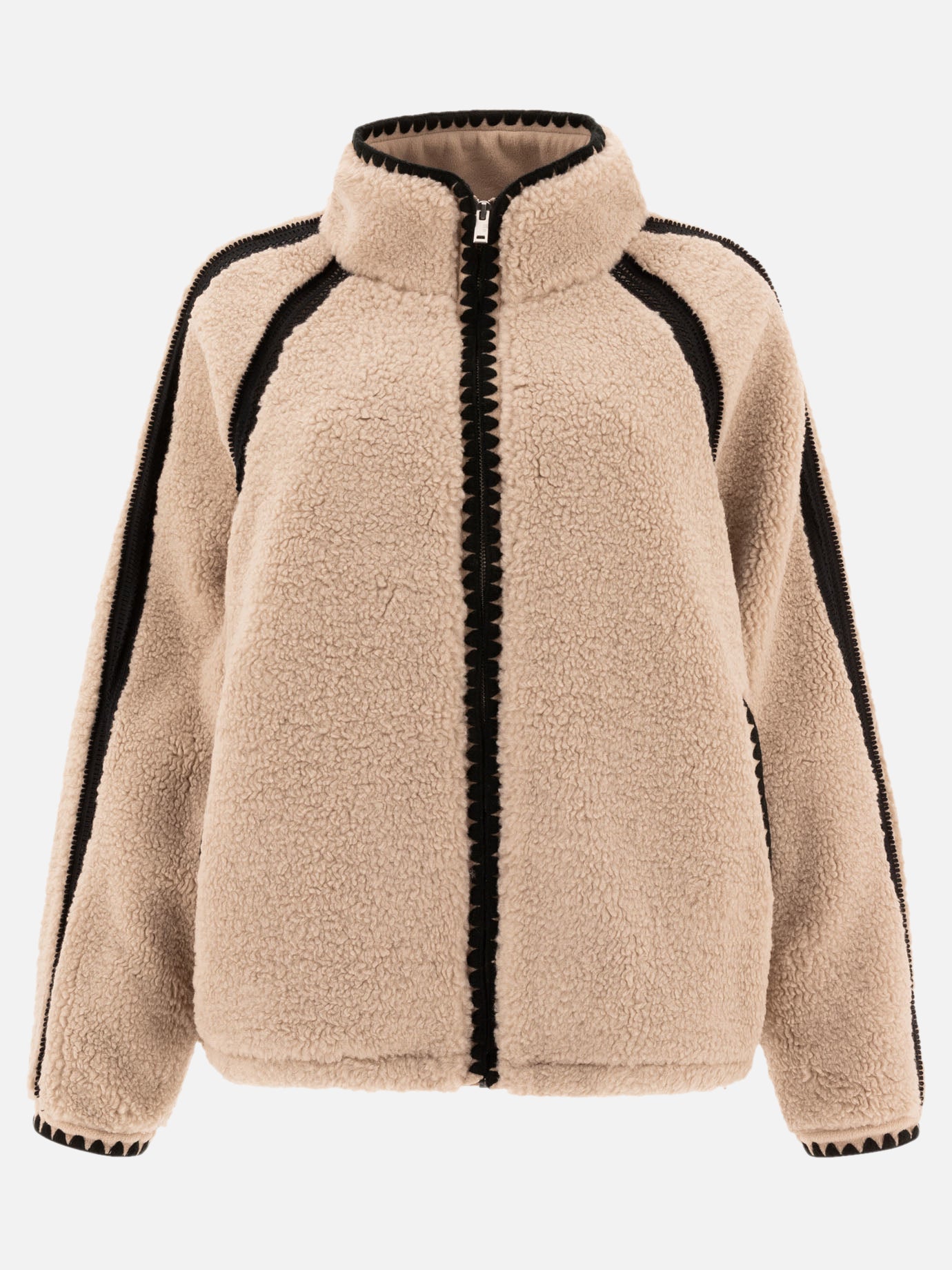 Fleece jackets Solid colour  Beige - Ugg Women | PDP | VIETTI Online Store | Zoom-Modal
