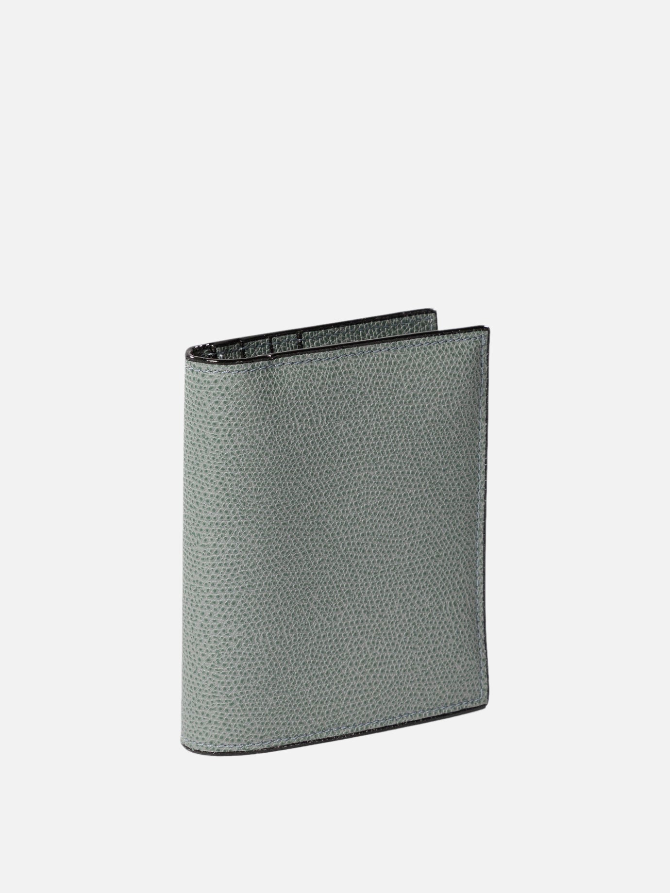 Valextra "3 CC" compact wallet Grey