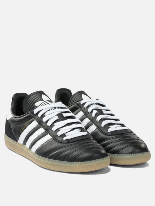 Low top sneakers 100% calf leather - 100% rubber  Black - Adidas Originals Men | PDP | VIETTI Online Store | 2
