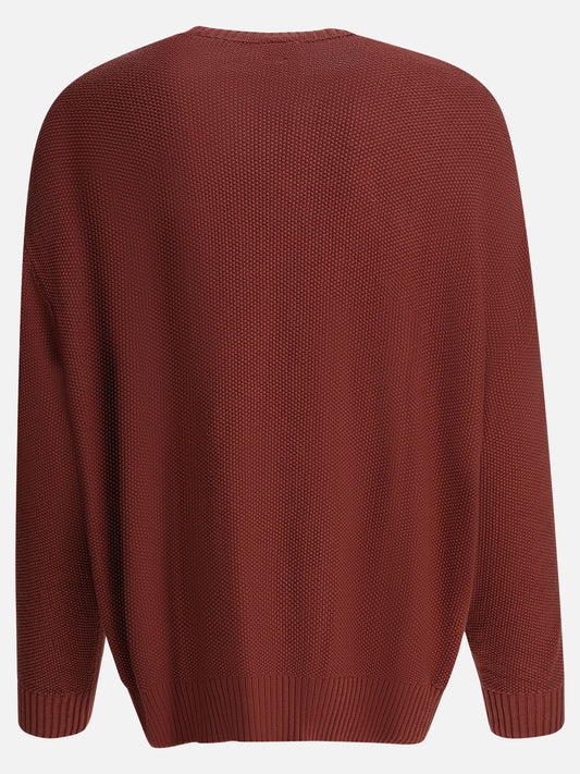 Maglioni girocollo Embroidered  Bordeaux - Adidas Originals Uomo | PDP | VIETTI Online Store | 2
