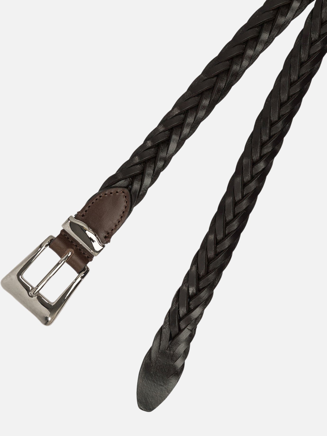 Leather belts 100% leather  Brown - Adriano Meneghetti Women | PDP | VIETTI Online Store | Zoom-Modal_2
