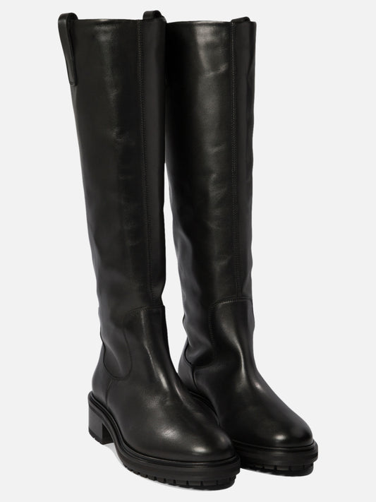 Al ginocchio 100% leather - 100% rubber  Nero - Aeyde Donna | PDP | VIETTI Online Store | 2
