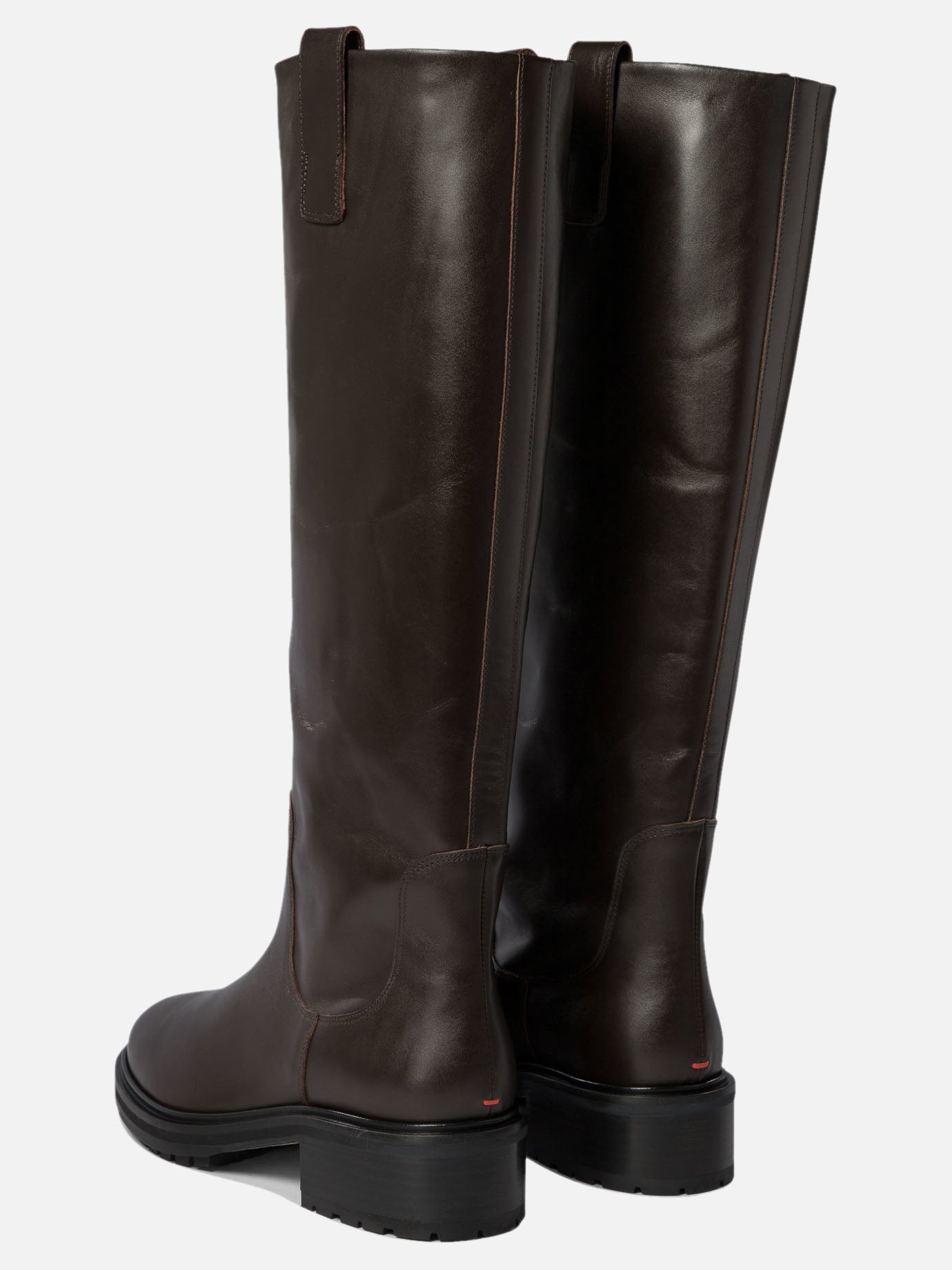 Al ginocchio 100% leather - 100% rubber  Marrone - Aeyde Donna | PDP | VIETTI Online Store | Zoom-Modal_4
