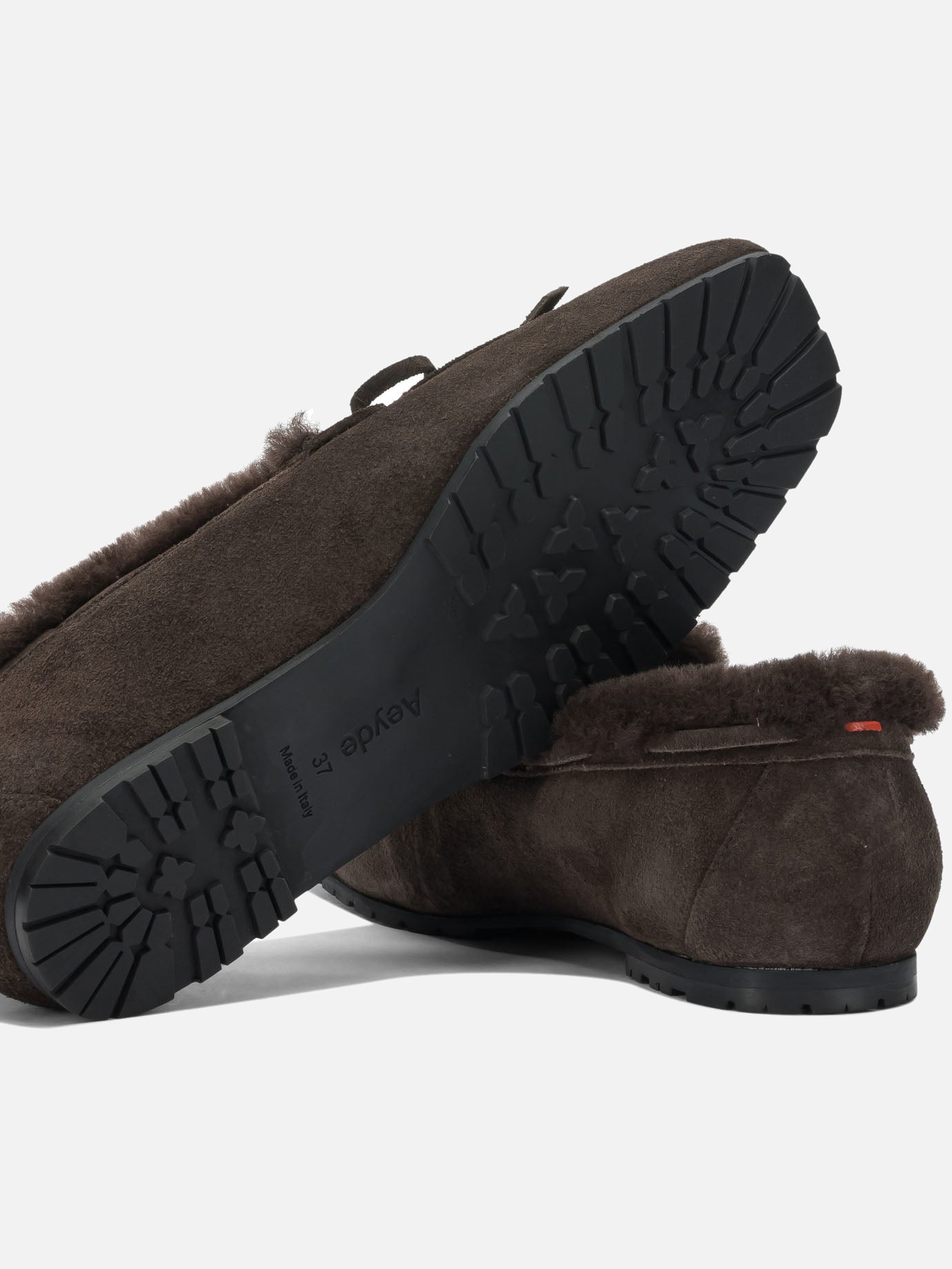 Mocassini 100% cow suede leather - 100% leather  Marrone - Aeyde Donna | PDP | VIETTI Online Store | thumbnail_5