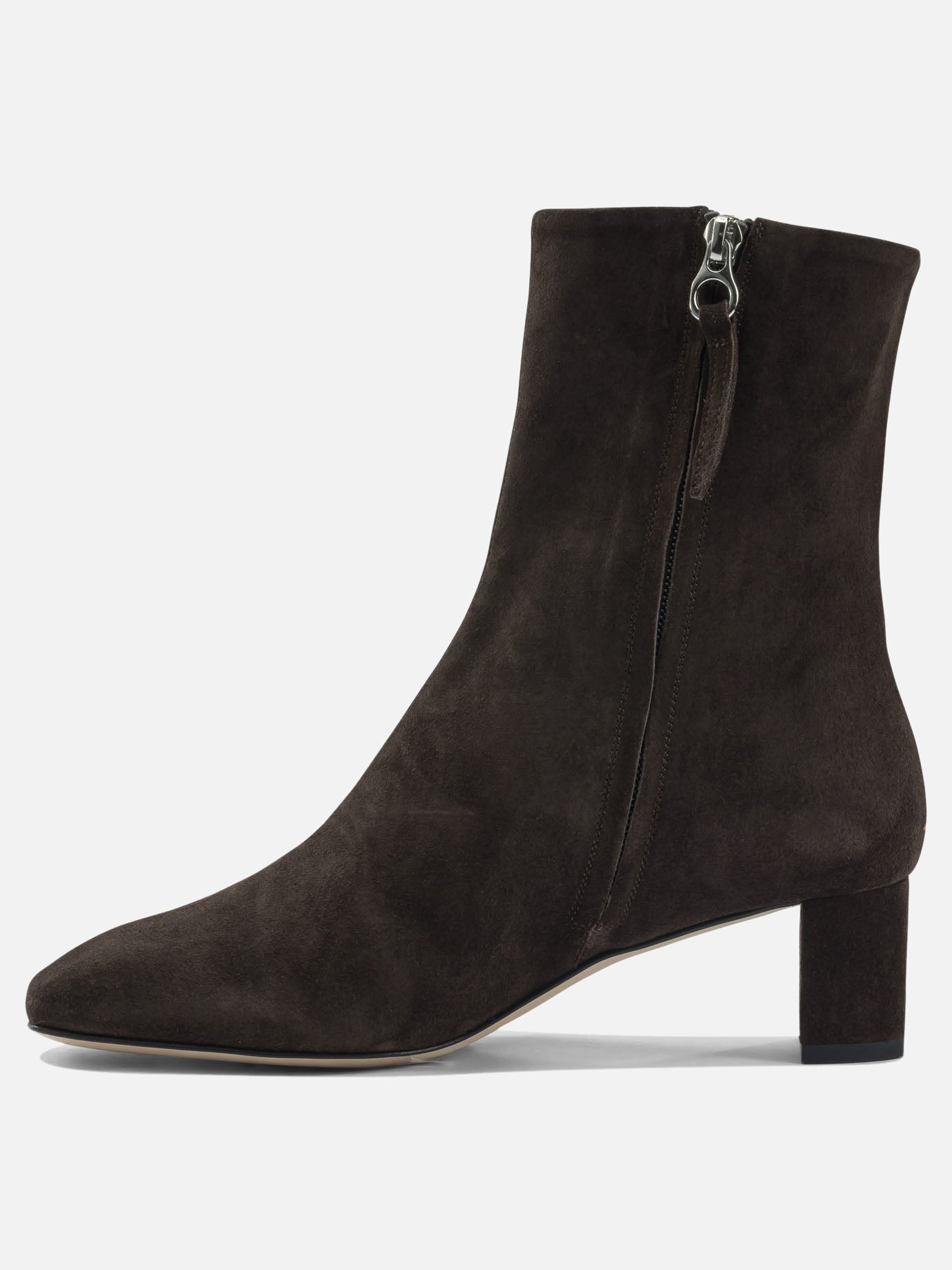 Stivaletti con zip 100% leather - 100% leather  Marrone - Aeyde Donna | PDP | VIETTI Online Store | thumbnail_3