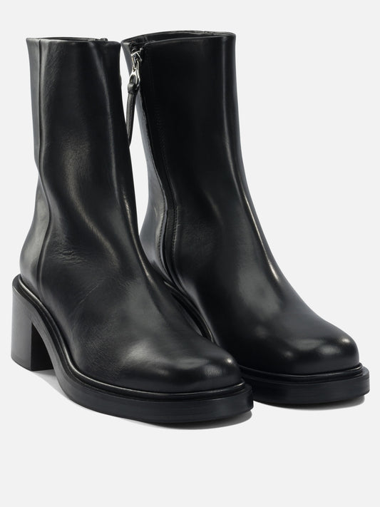 Stivaletti con zip 100% leather - 70% leather 30% rubber  Nero - Aeyde Donna | VIETTI Online Store | 2

