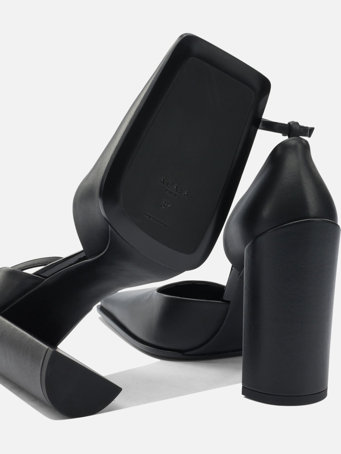 Décolleté 100% calfskin  Nero - Alaïa Donna | PDP | VIETTI Online Store | thumbnail_5