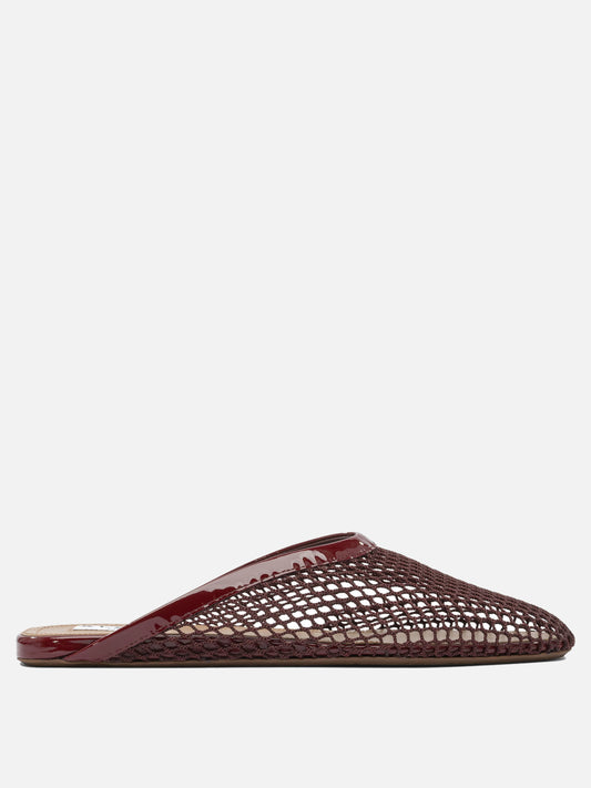 Mule 80% polyamide 20% leather - 100% rubber  Rosso - Alaïa Donna | PLP | VIETTI Online Store 
