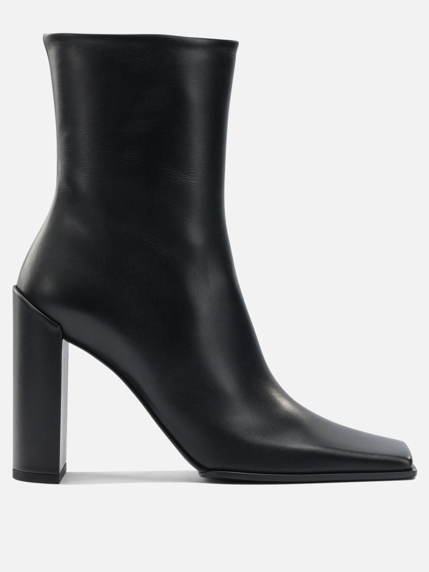 Stivaletti con zip 95% lamb leather 5% leather - 80% lamb leather 20% rubber  Nero - Alaïa Donna | PDP | VIETTI Online Store | thumbnail