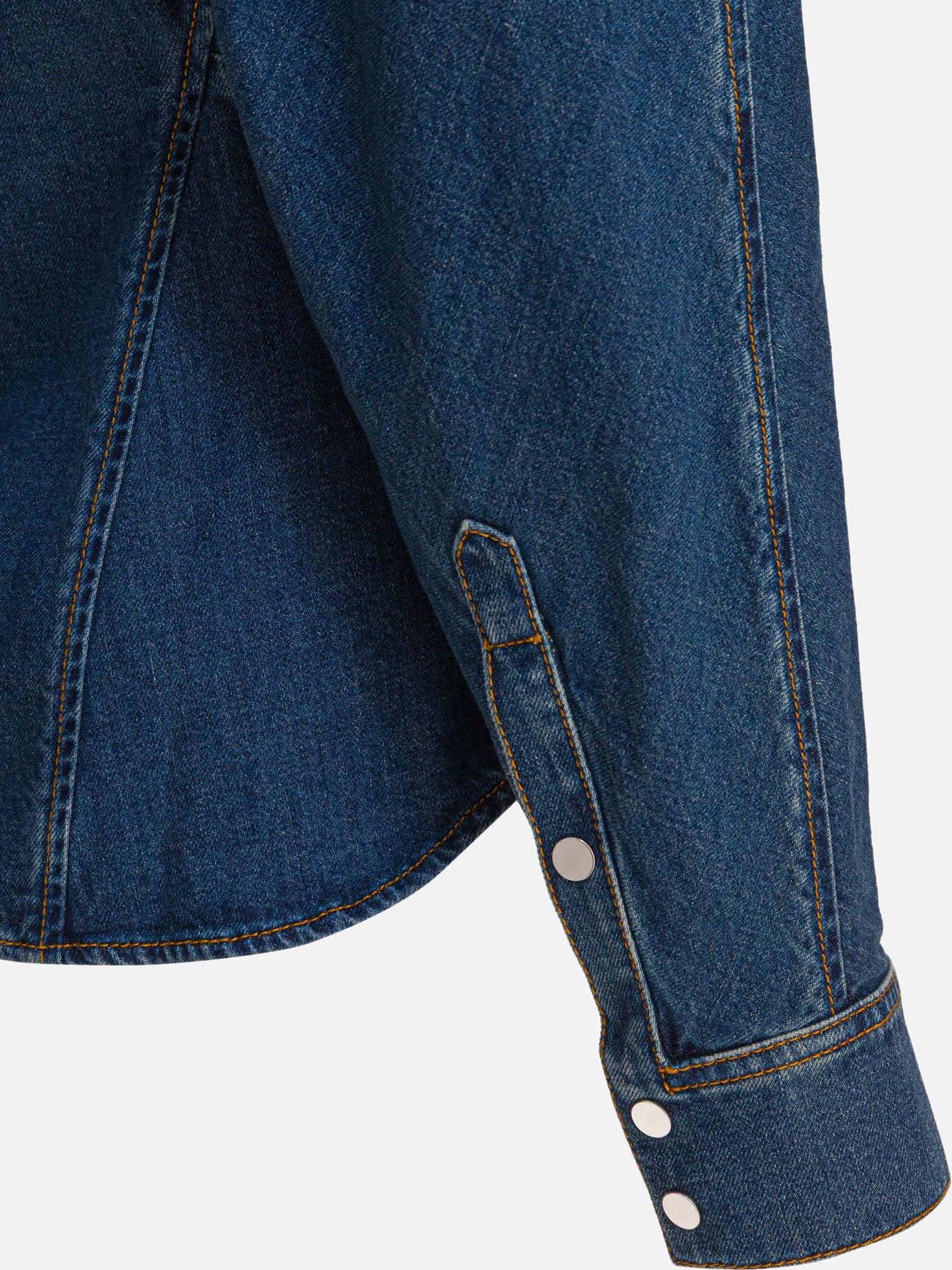 Casual shirts Solid colour  Blue - Alaïa Women | PDP | VIETTI Online Store | thumbnail_4