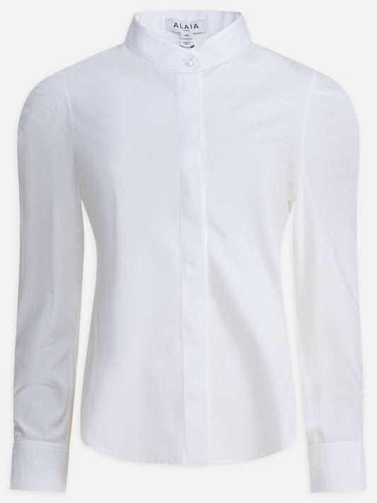 Camicie casual Solid colour  Bianco - Alaïa Donna | PLP | VIETTI Online Store 
