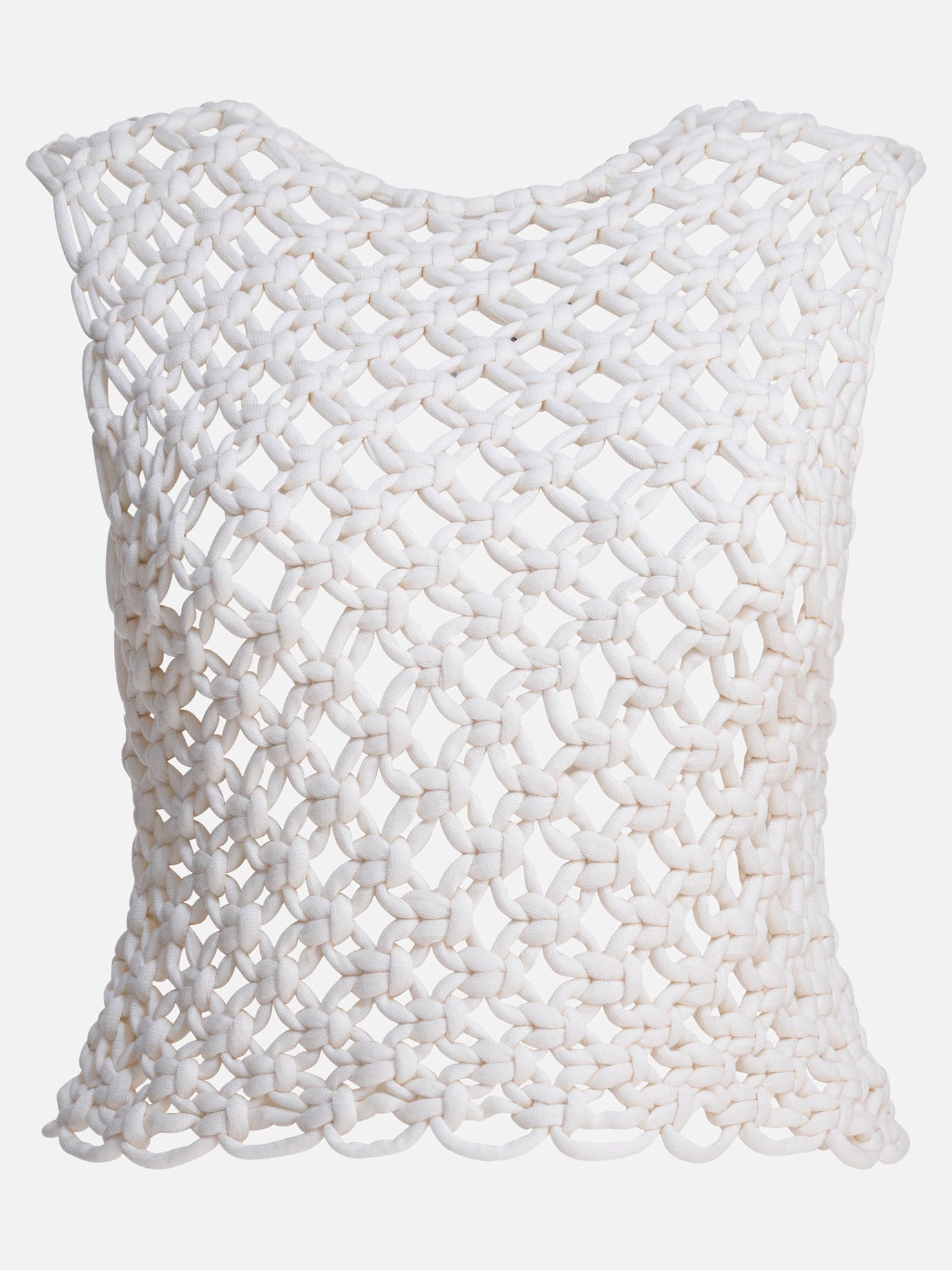 Top casual Solid colour  Bianco - Alaïa Donna | PDP | VIETTI Online Store | thumbnail