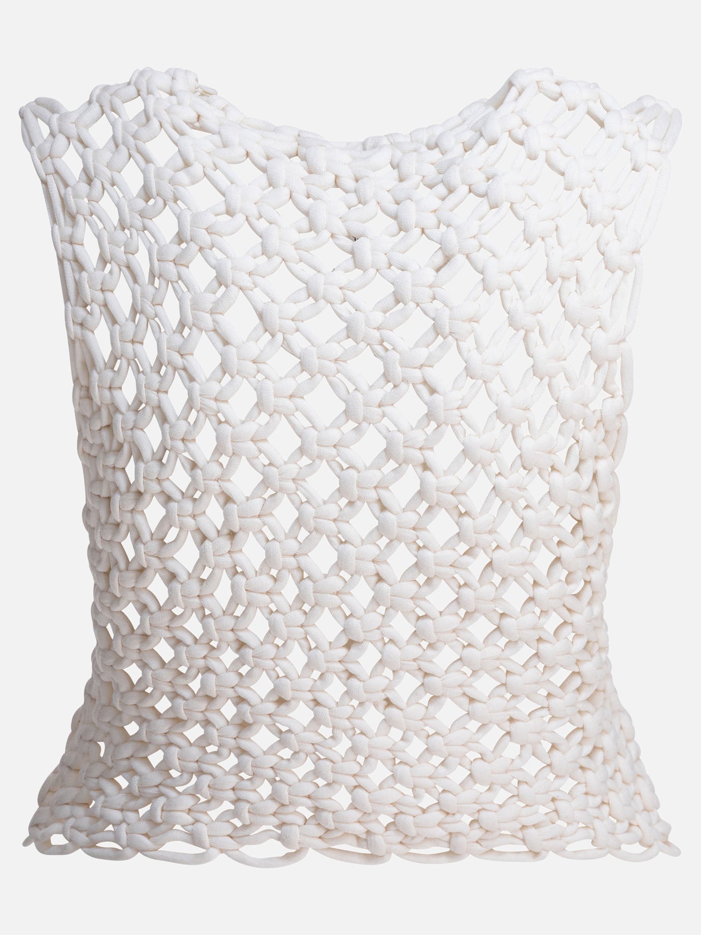 Top casual Solid colour  Bianco - Alaïa Donna | PDP | VIETTI Online Store | thumbnail_2