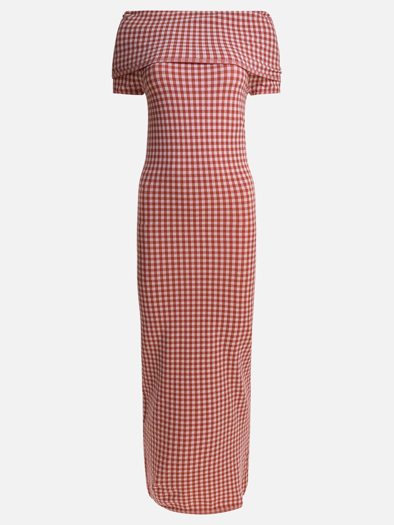 Abiti midi Gingham  Rosa - Alaïa Donna | PDP | VIETTI Online Store | Zoom-Modal
