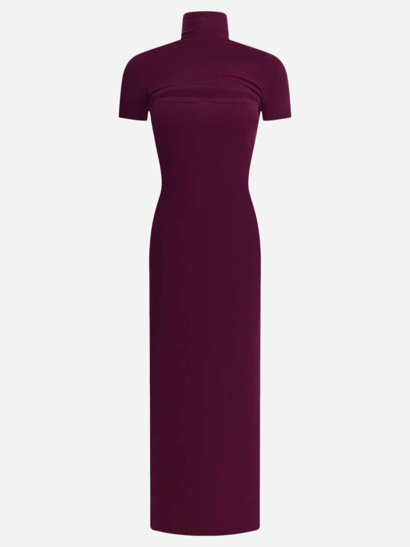 Long dresses Solid colour  Bordeaux - Alaïa Women | PDP | VIETTI Online Store | thumbnail