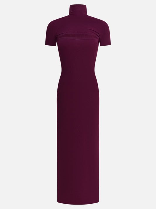Long dresses Solid colour  Bordeaux - Alaïa Women | PDP | VIETTI Online Store 
