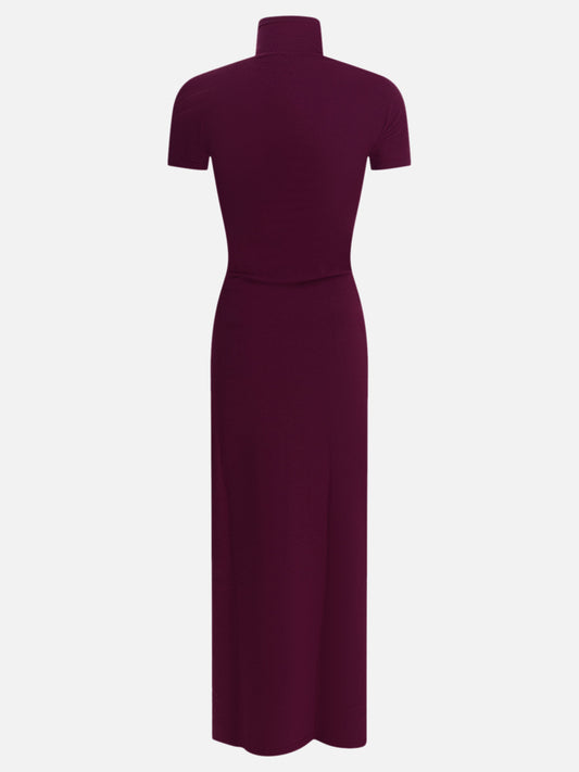 Long dresses Solid colour  Bordeaux - Alaïa Women | PDP | VIETTI Online Store | 2
