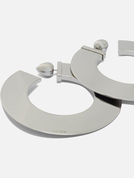Orecchini 100% brass  Argento - Alaïa Donna | PDP | VIETTI Online Store | 2
