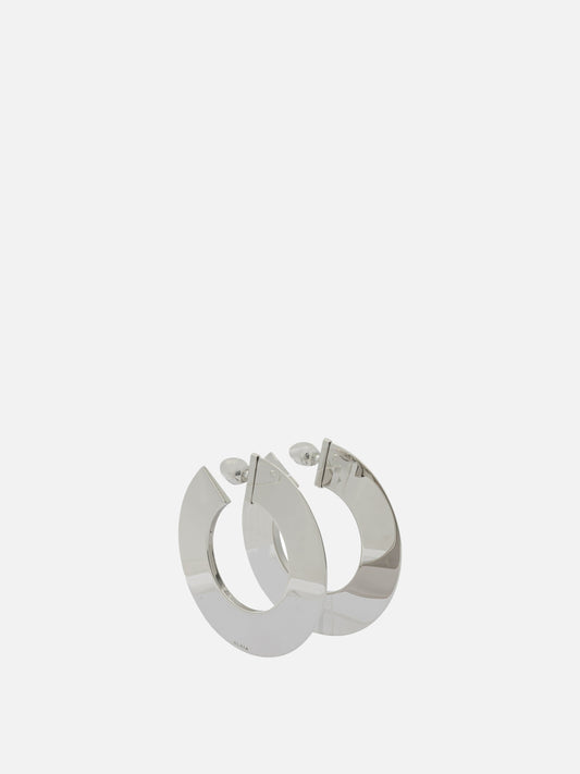 Earrings 95% aluminum 5% brass  Silver - Alaïa Women | PDP | VIETTI Online Store 
