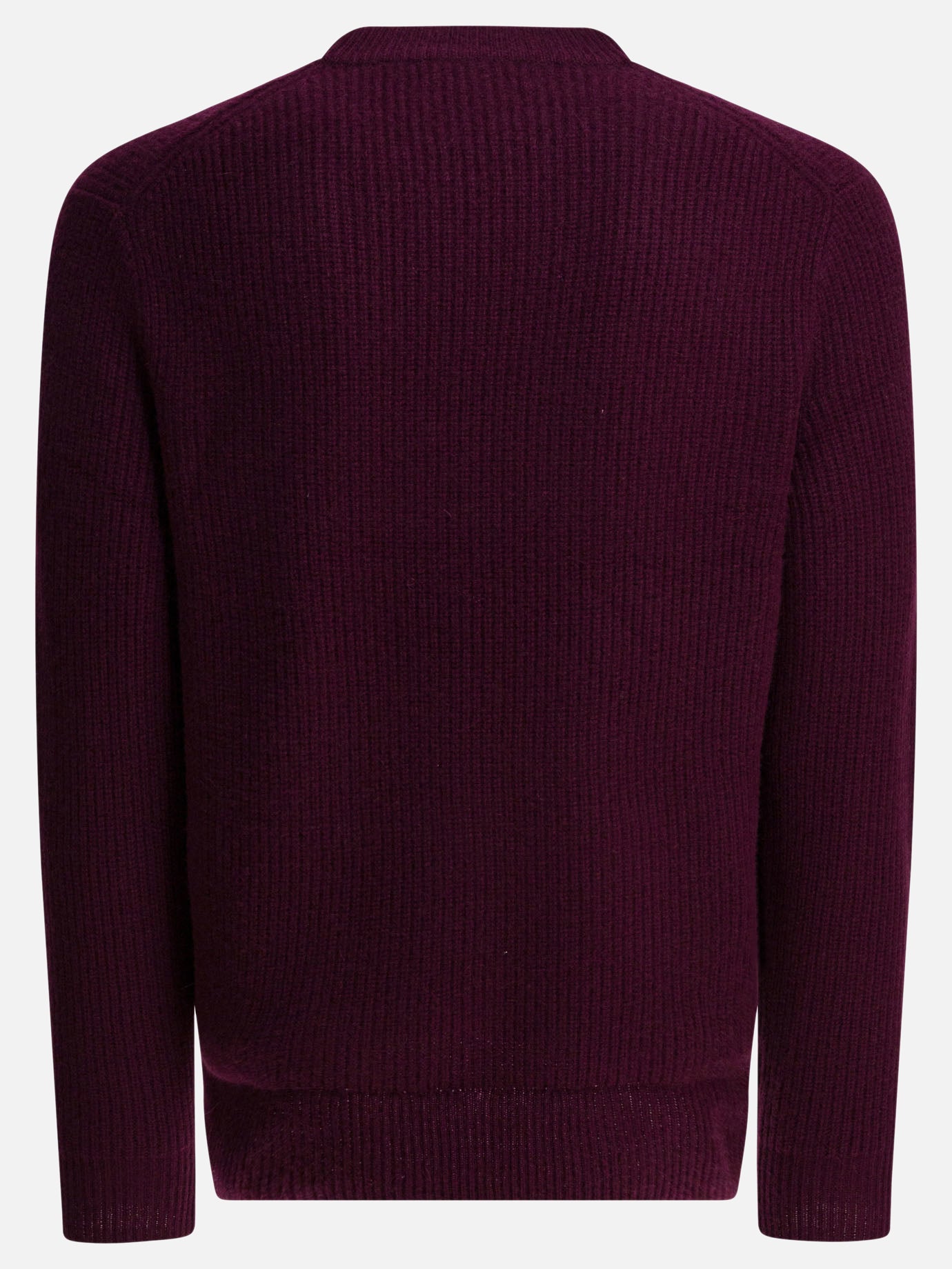 Crewneck sweaters Solid colour  Bordeaux - Alex Mill Men | PDP | VIETTI Online Store | thumbnail_2
