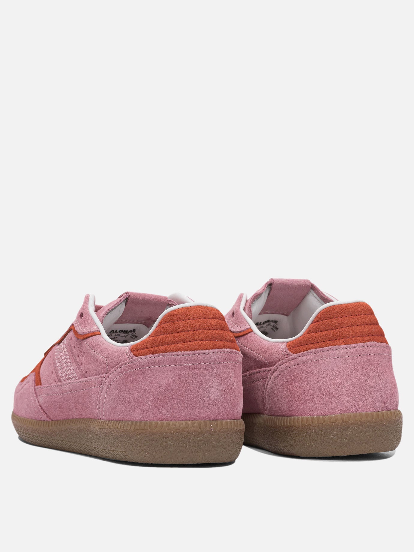 Low top sneakers 100% cow suede - 100% rubber  Pink - Alohas Women | PDP | VIETTI Online Store | Zoom-Modal_4
