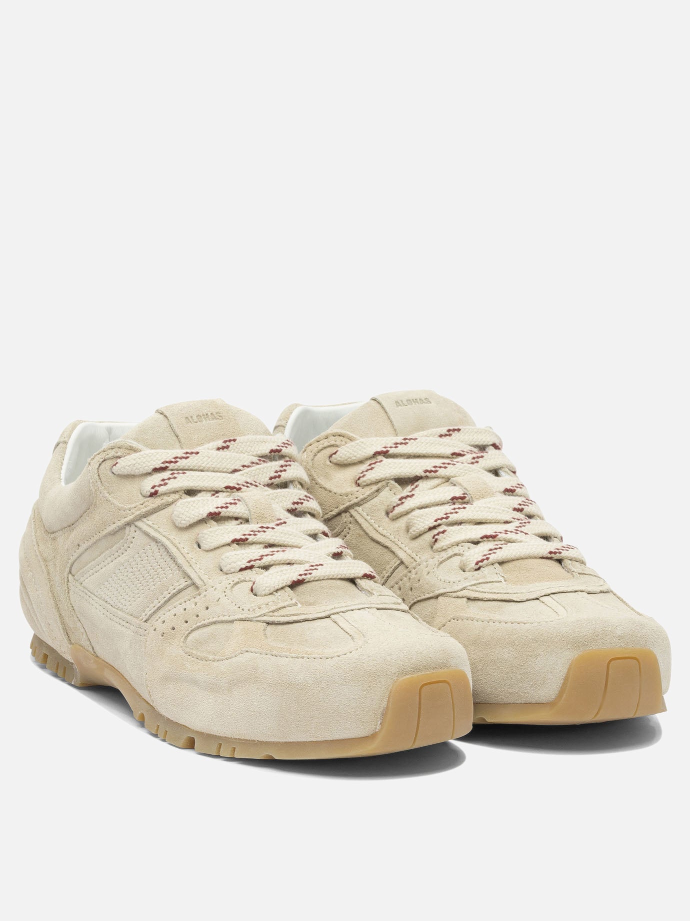 Low top sneakers 100% goat leather - 100% cuerolite  Beige - Alohas Women | PDP | VIETTI Online Store | thumbnail_2