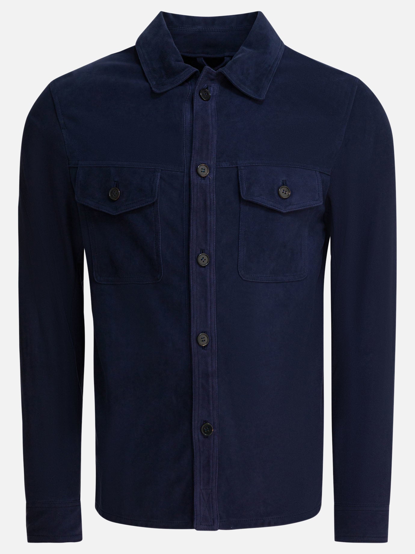 Overshirt jackets Solid colour  Blue - Altum Men | PDP | VIETTI Online Store | thumbnail