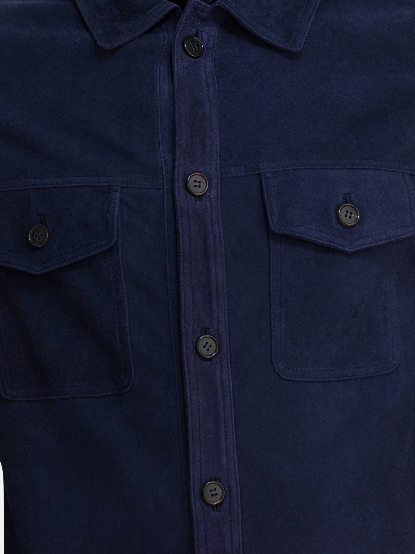 Overshirt jackets Solid colour  Blue - Altum Men | PDP | VIETTI Online Store | thumbnail_3