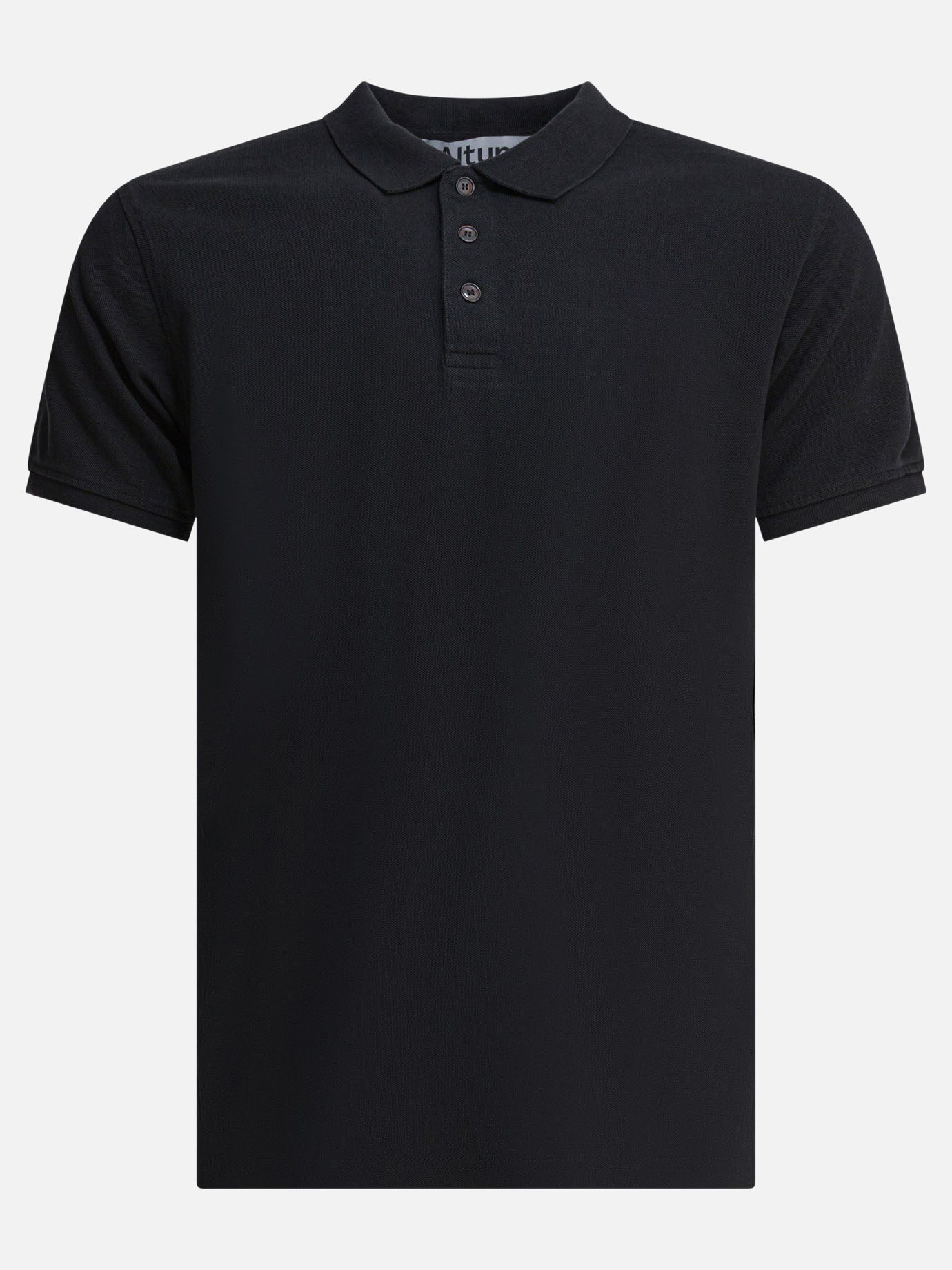 Polo shirts with buttons Solid colour  Black - Altum Men | PDP | VIETTI Online Store | thumbnail