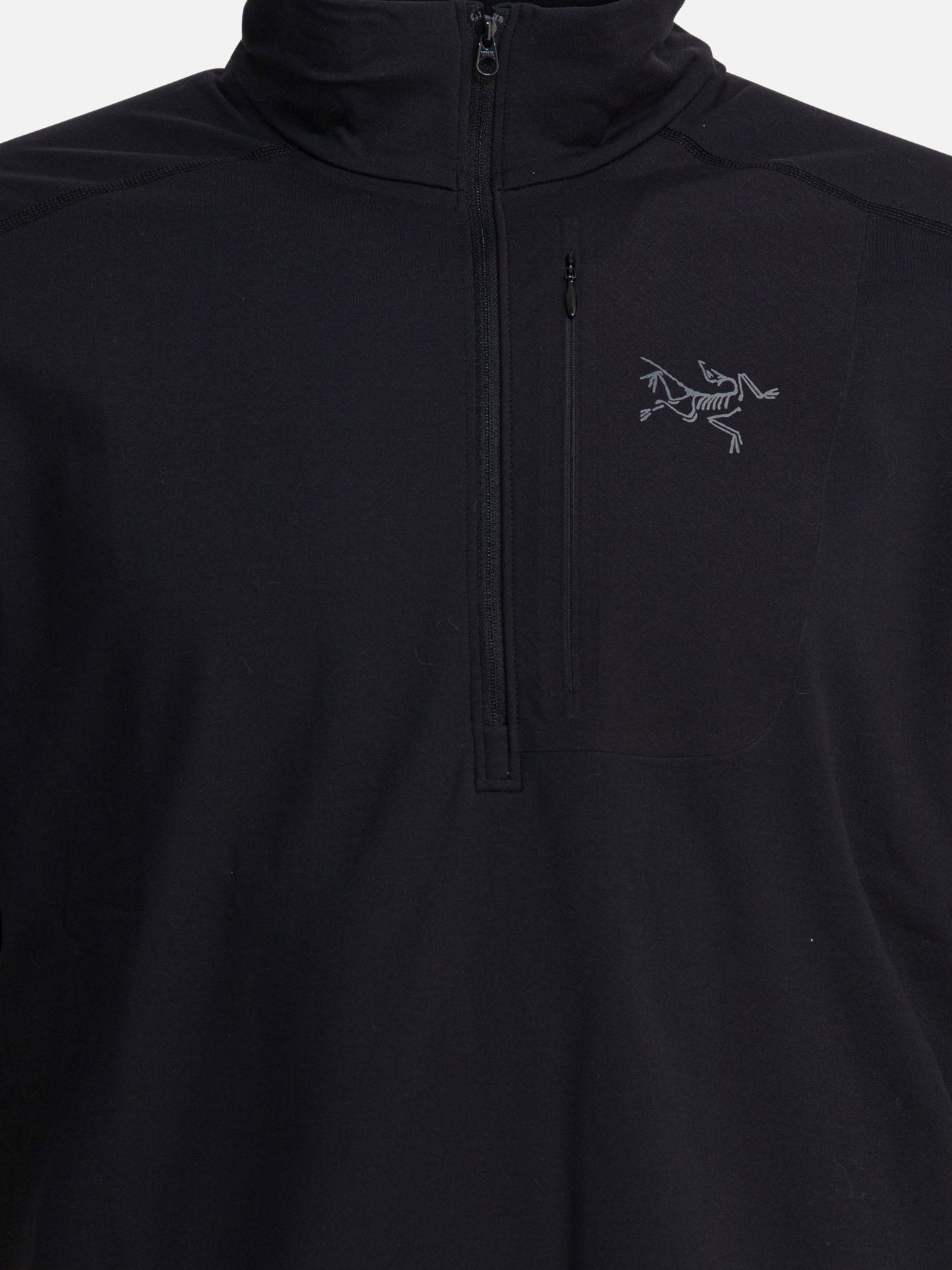 Felpe con mezza zip Logo  Nero - Arc'teryx Uomo | PDP | VIETTI Online Store | Zoom-Modal_3
