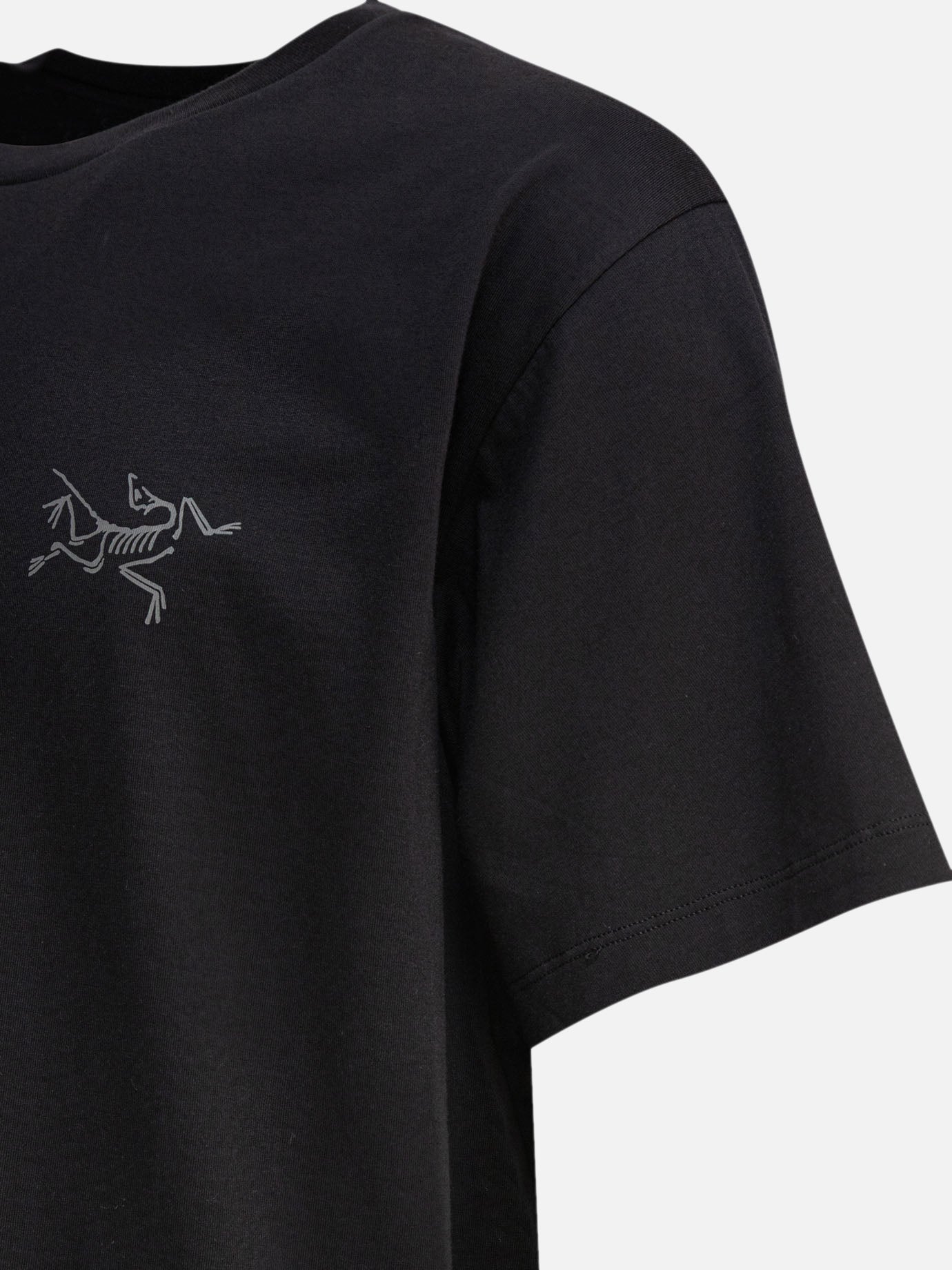 T-shirt girocollo Solid colour  Nero - Arc'teryx Uomo | PDP | VIETTI Online Store | Zoom-Modal_4
