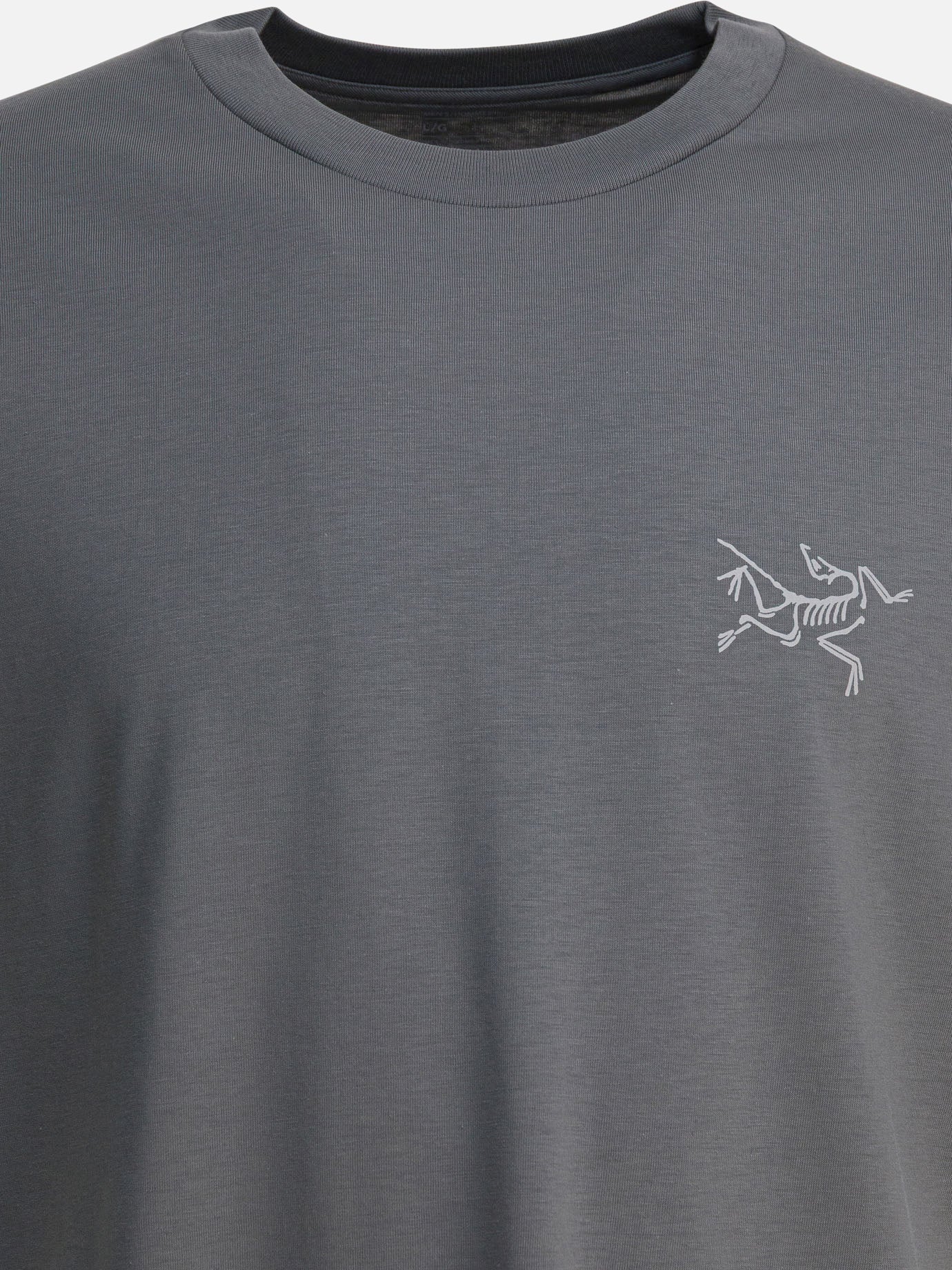 Crewneck t-shirts Solid colour  Grey - Arc'teryx Men | PDP | VIETTI Online Store | Zoom-Modal_4
