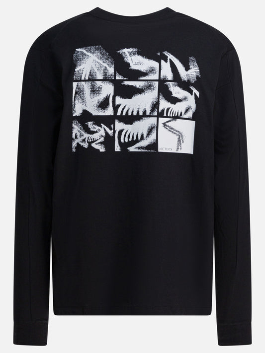 T-shirt girocollo Logo  Nero - Arc'teryx Uomo | PDP | VIETTI Online Store | 2
