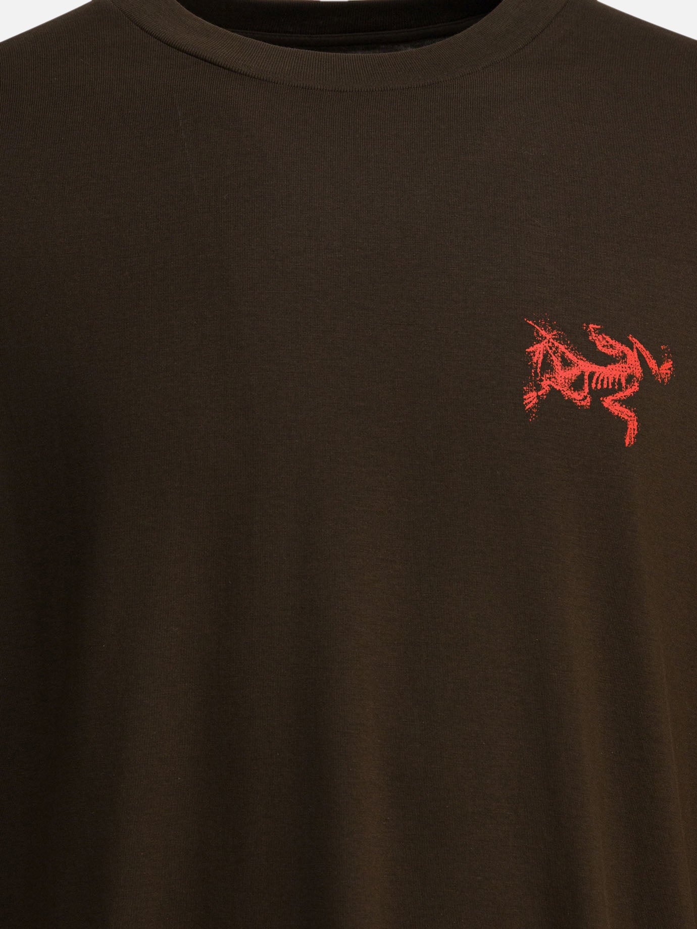 T-shirt girocollo Logo  Marrone - Arc'teryx Uomo | PDP | VIETTI Online Store | Zoom-Modal_3
