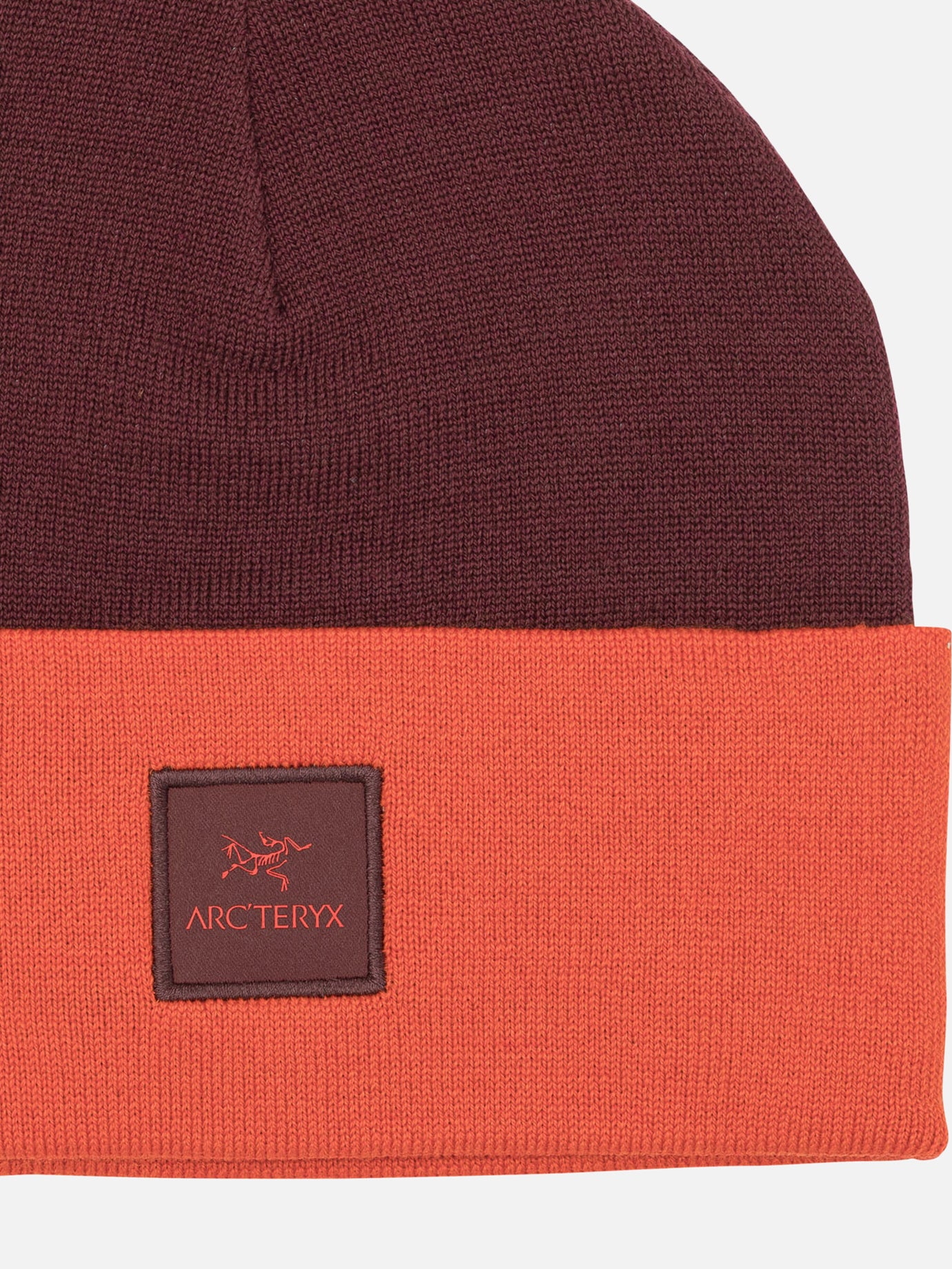 Beanies 48% wool 48% polyester 3% nylon 1% elastane  Bordeaux - Arc'teryx Women | PDP | VIETTI Online Store | Zoom-Modal_3
