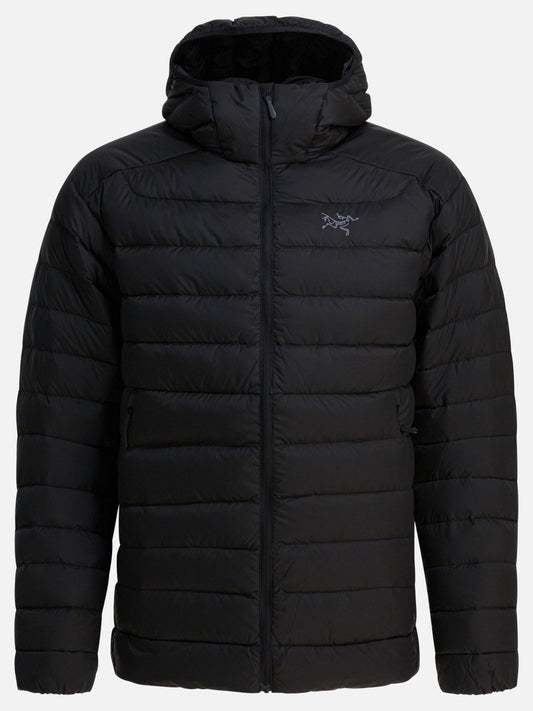 Down jackets Solid colour  Black - Arc'teryx Men | PDP | VIETTI Online Store 
