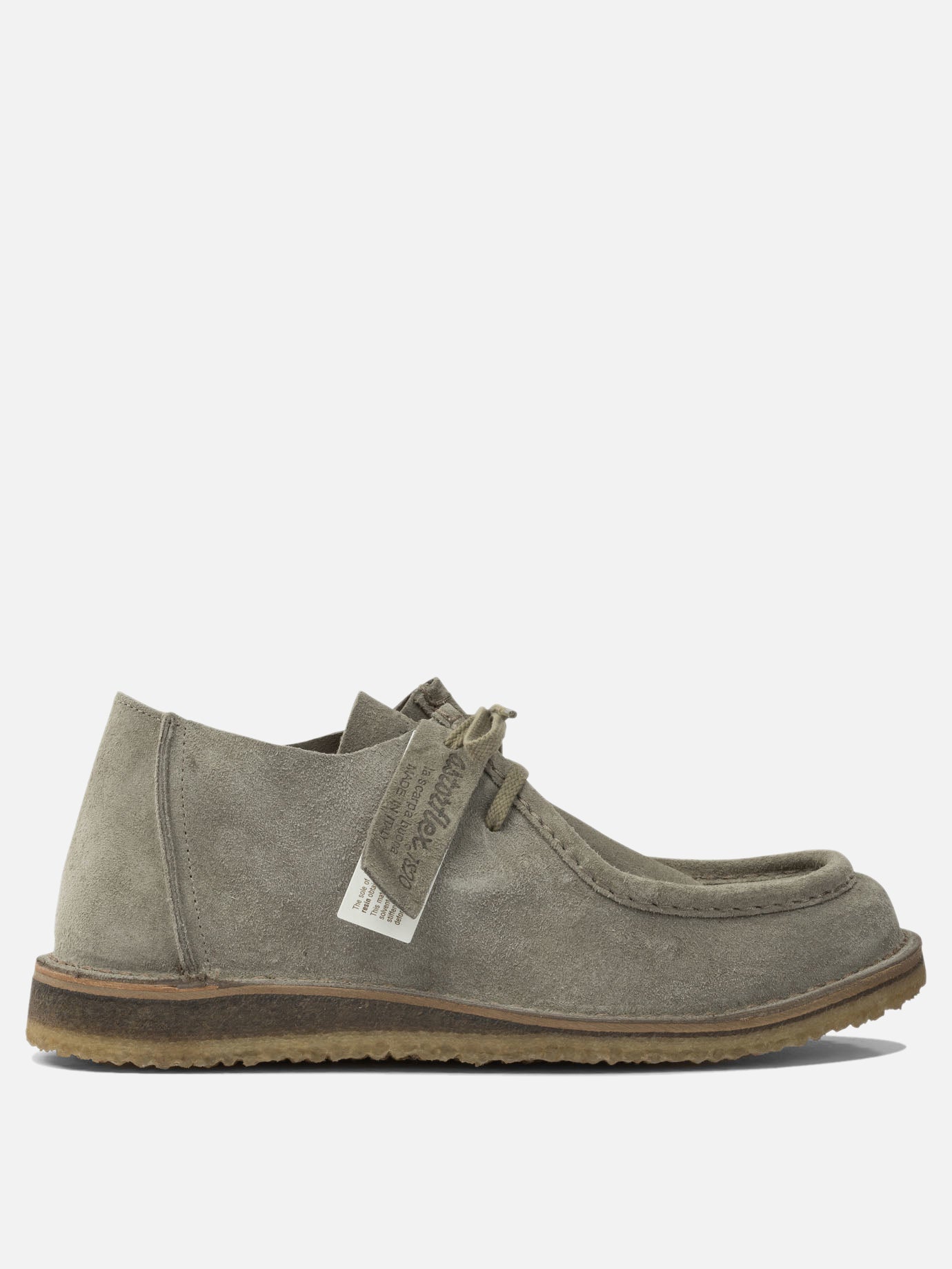 Mocassini stringati 100% suede - 100% rubber  Verde - Astorflex Uomo | PDP | VIETTI Online Store | thumbnail