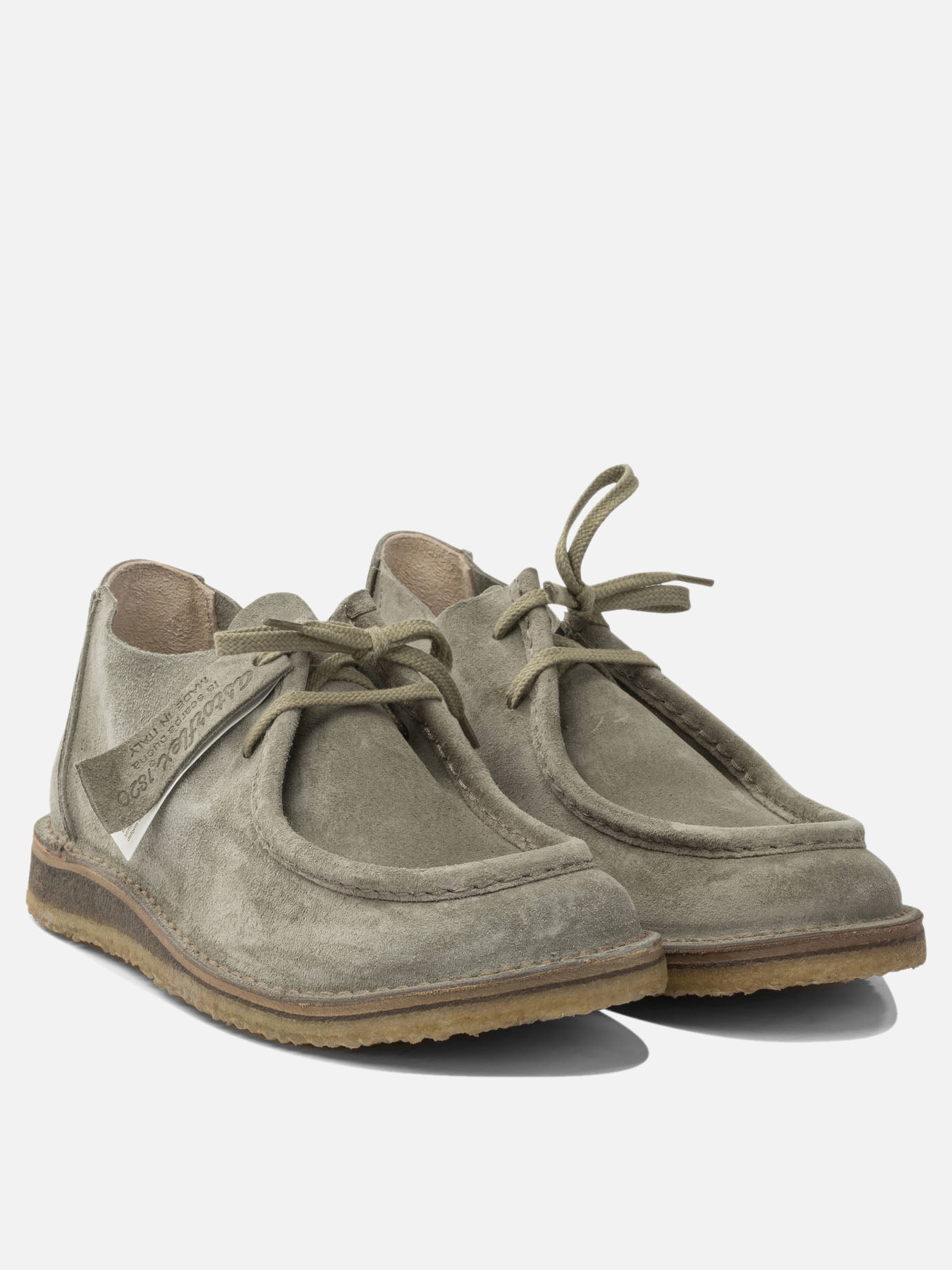 Mocassini stringati 100% suede - 100% rubber  Verde - Astorflex Uomo | PDP | VIETTI Online Store | thumbnail_2