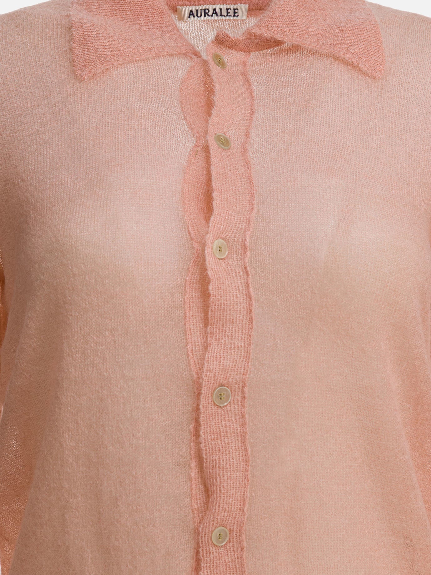 Cardigans Solid colour  Pink - Auralee Women | PDP | VIETTI Online Store | Zoom-Modal_3
