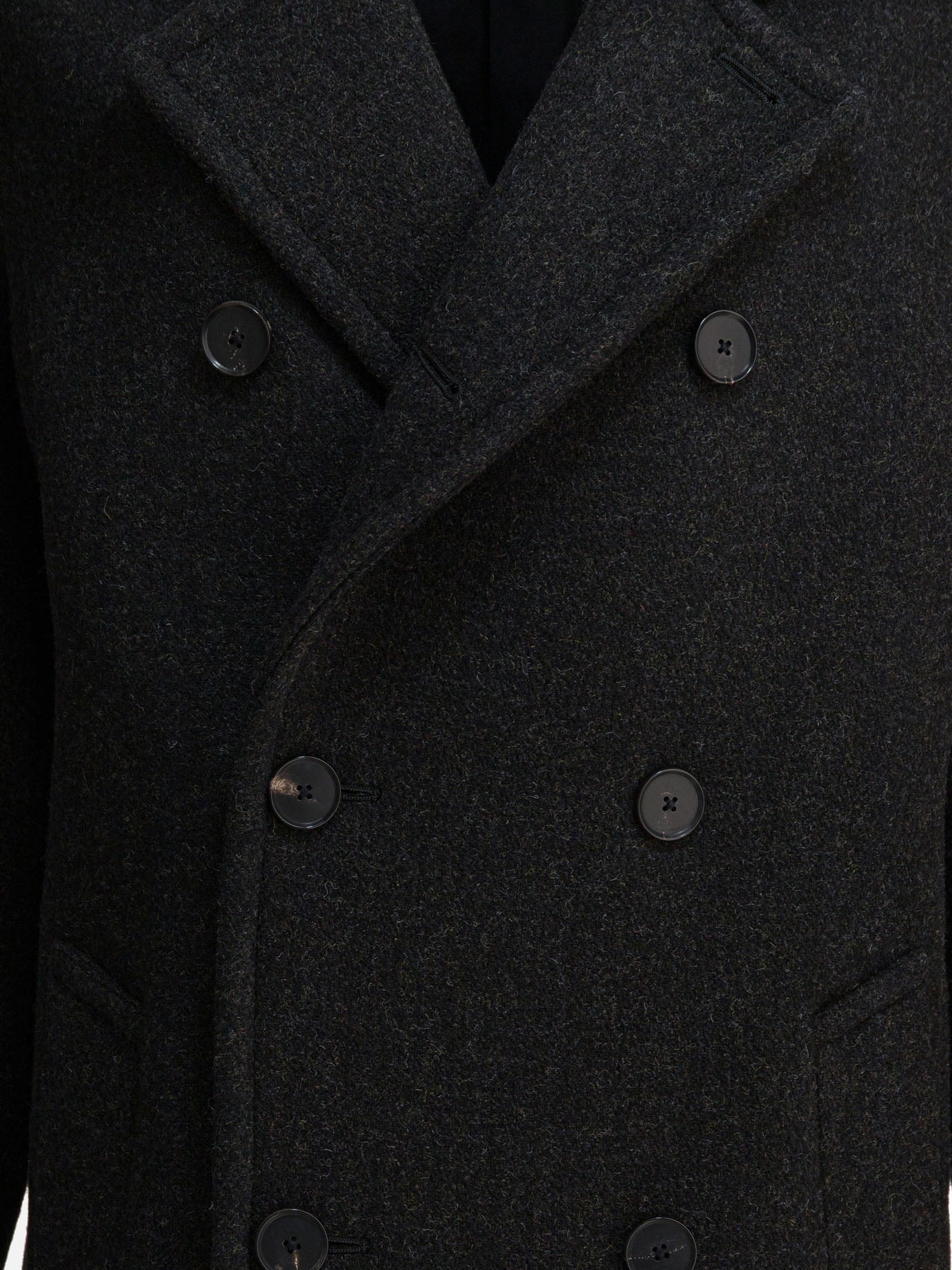 Long coats Solid colour  Grey - Auralee Men | PDP | VIETTI Online Store | Zoom-Modal_3
