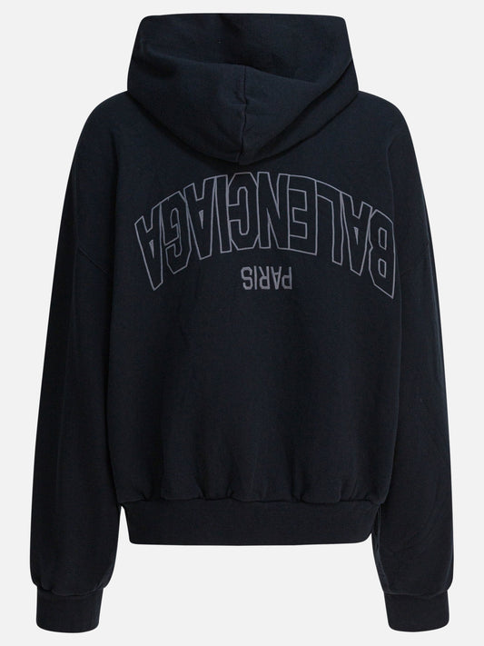Felpe con zip Solid colour  Nero - Balenciaga Donna | PDP | VIETTI Online Store | 2
