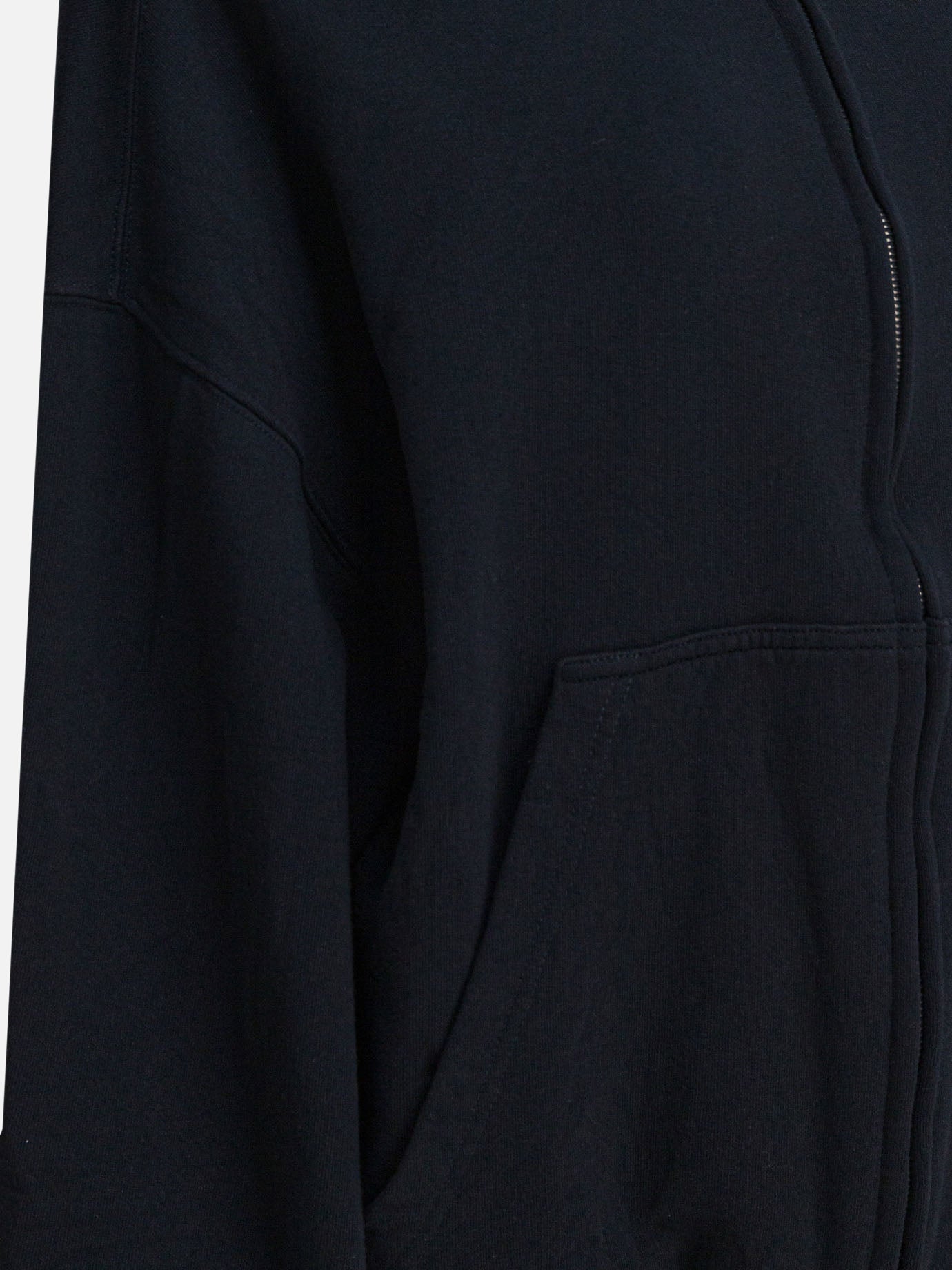 Felpe con zip Solid colour  Nero - Balenciaga Donna | PDP | VIETTI Online Store | thumbnail_4