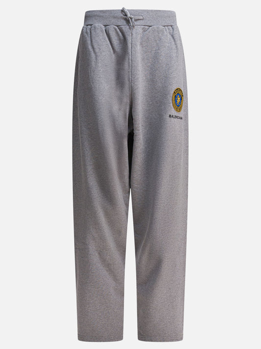 Pantaloni sportivi Logo  Grigio - Balenciaga Uomo | PDP | VIETTI Online Store 
