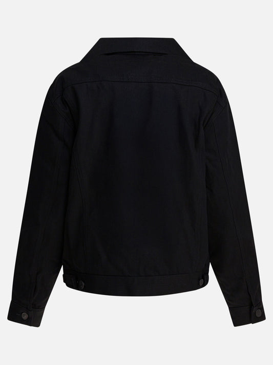 Denim jackets Solid colour  Black - Balenciaga Women | PDP | VIETTI Online Store | 2
