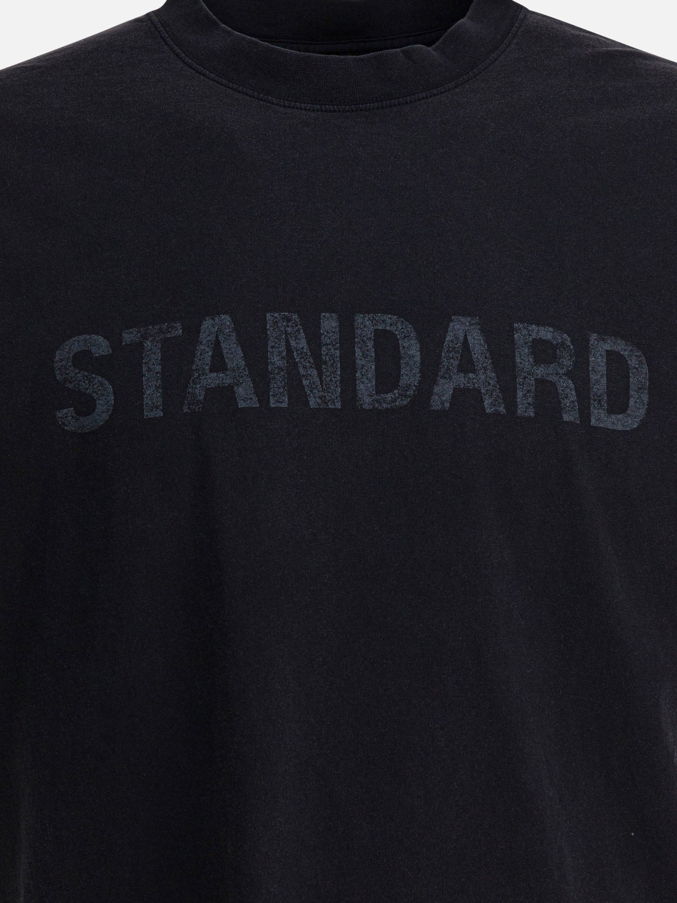Crewneck t-shirts Print  Black - Balenciaga Men | PDP | VIETTI Online Store | Zoom-Modal_3
