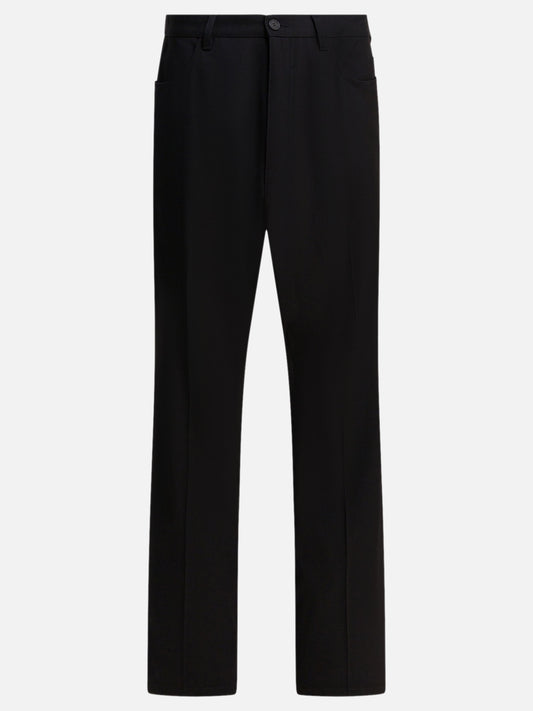 Pantaloni sartoriali Solid colour  Nero - Balenciaga Uomo | PDP | VIETTI Online Store 
