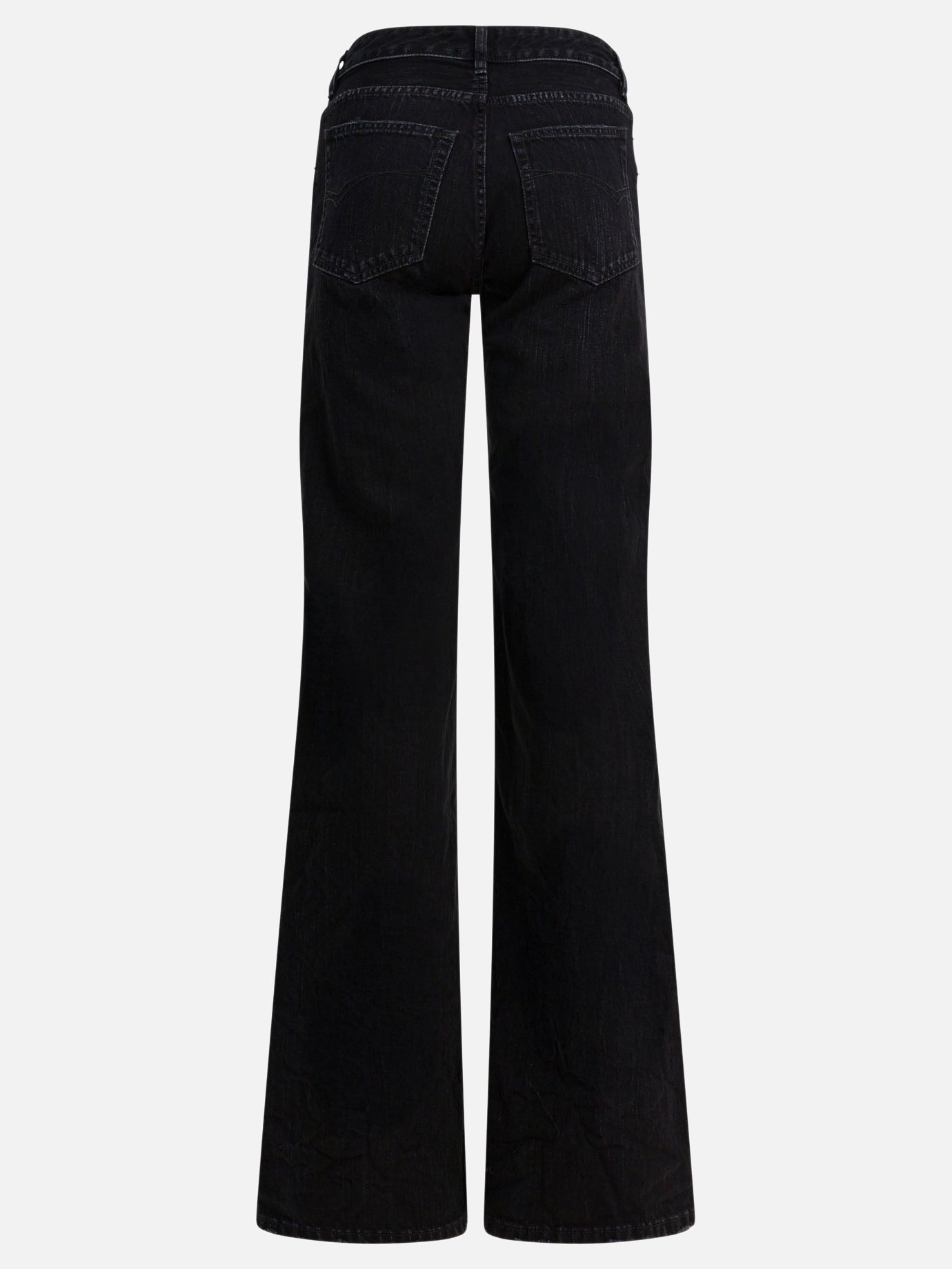 Wide-leg jeans Denim  Black - Balenciaga Women | PDP | VIETTI Online Store | Zoom-Modal_2
