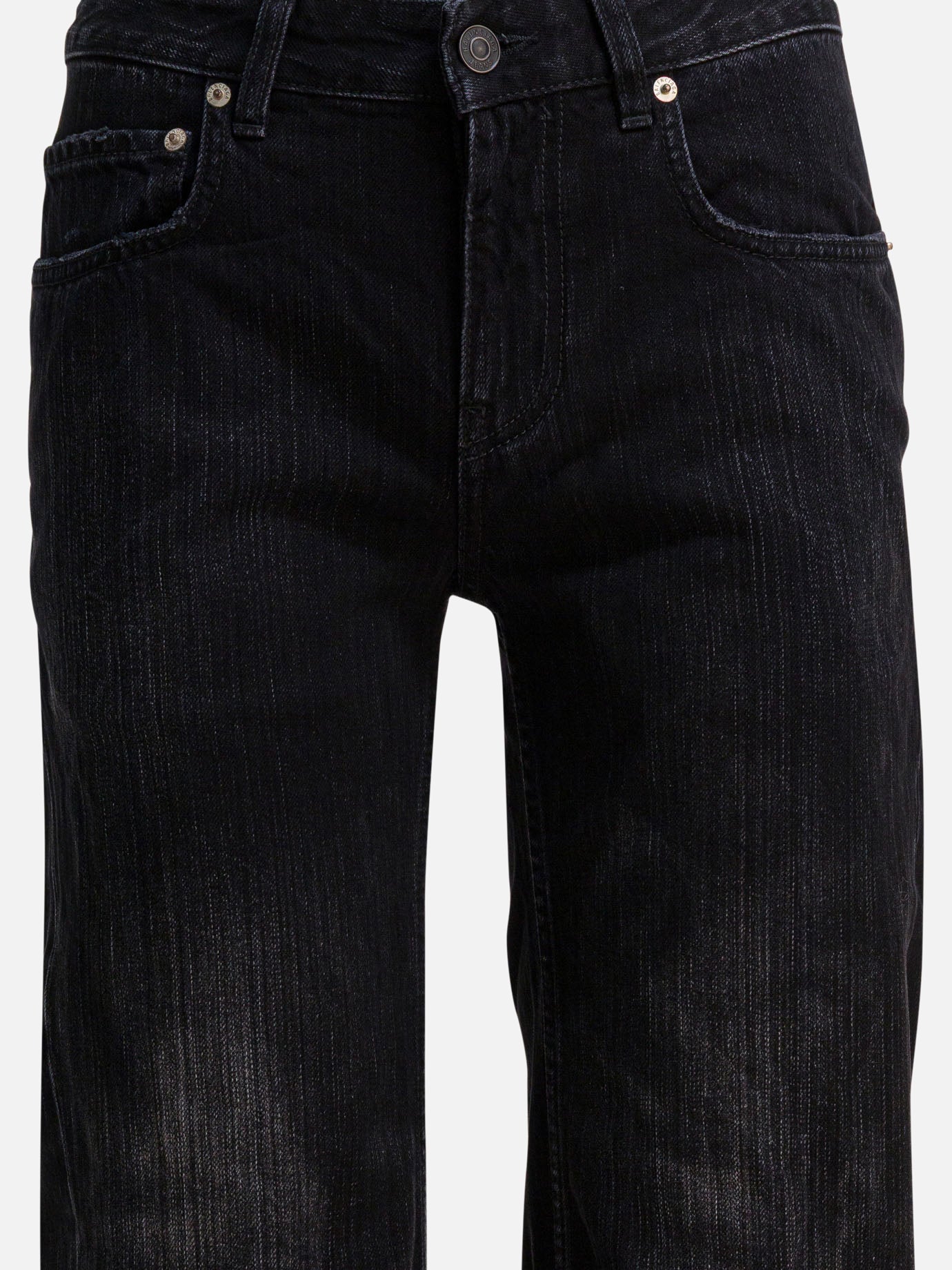 Wide-leg jeans Denim  Black - Balenciaga Women | PDP | VIETTI Online Store | thumbnail_3
